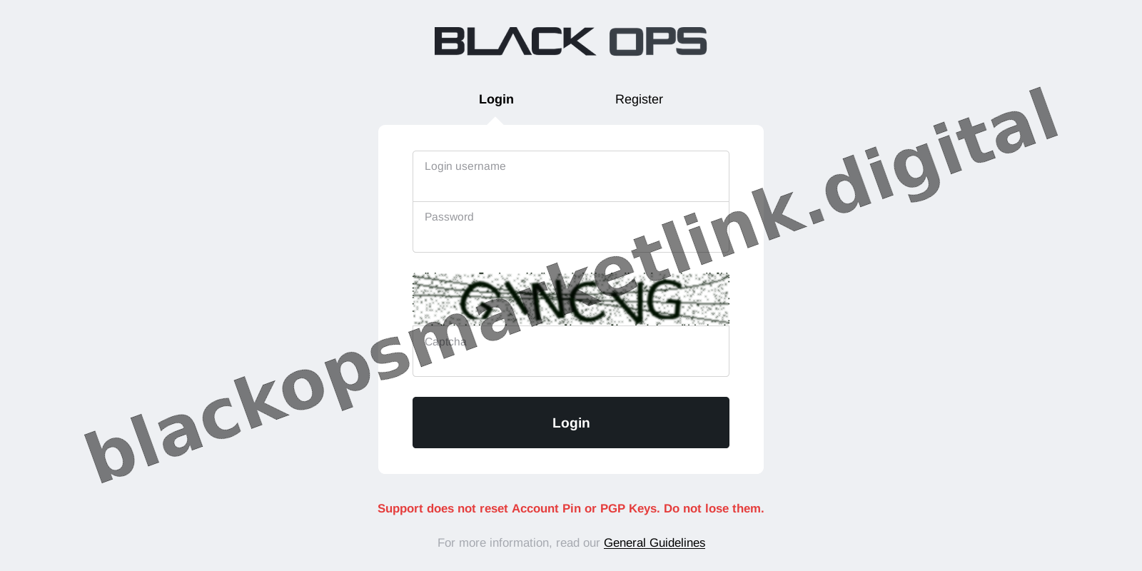 User Login Interface